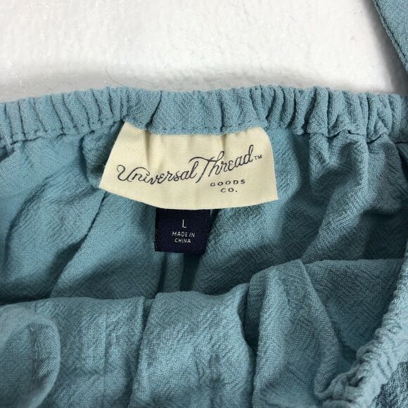 Universal Thread Goods Crop Tank Top Womens Size Large Blue - Picture 6 of 8